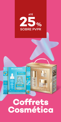 Coffrets de Cosmética com destaque promocional de até 25% sobre preço de Venda ao Público Recomendado